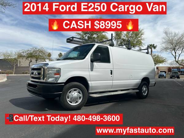 2014 Ford E250 Cargo Van Trim with Roof Rack for