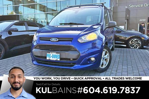 2014 Ford Transit Connect XLT Minivan for $0 Build Credit,