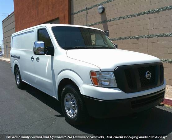 2014 Nissan NV 2500HD Cargo Van for $0 Build Credit,
