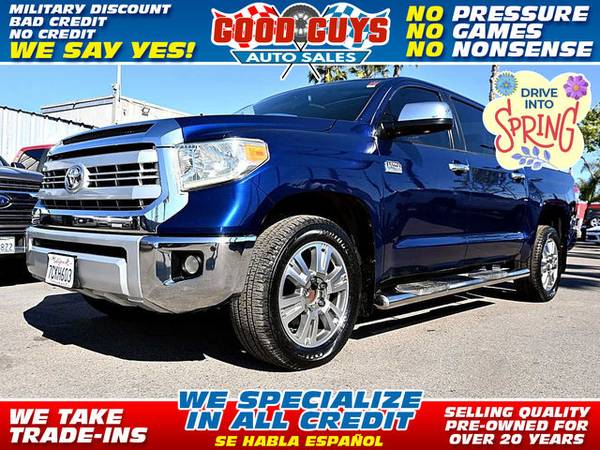 2014 Toyota Tundra CrewMax 1794 Edition for $0 Build Credit,