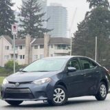 2015 Toyota Corolla BC Clean Title for $0 Build Credit,