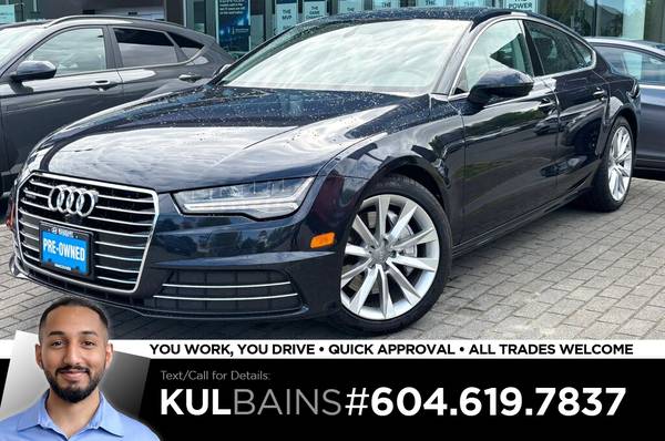 2016 Audi A7 3.0L TDI Technik AWD for $0 Build