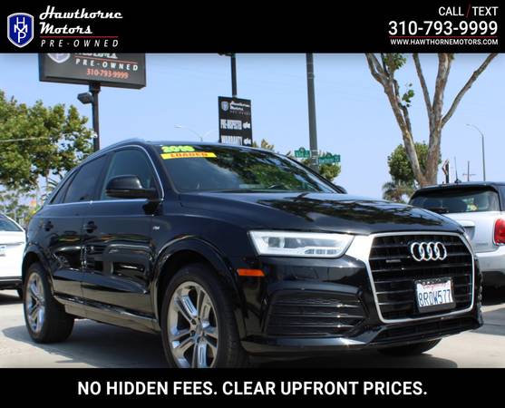 2016 Audi Q3 quattro 2.0T Prestige for $0 Build Credit,
