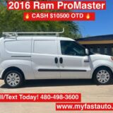 2016 Ram ProMaster Roof Rack Trim - $10,500 OTD for