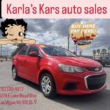 2017 Chevrolet Sonic Sedan 4D (As Low as $1500 Down