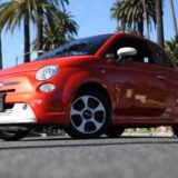 2017 Fiat 500e Orange Black Trim - 100 Miles Range