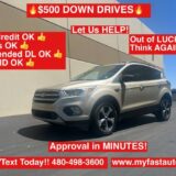 2017 Ford Escape SE for $0 Build Credit, Poor Credit,
