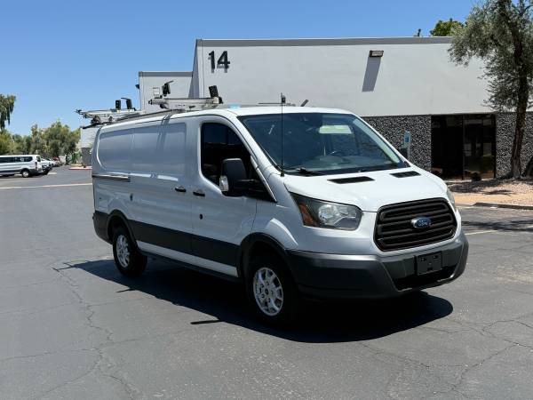 2017 Ford Transit 250 Cargo with Ladder Rack and Shelves,