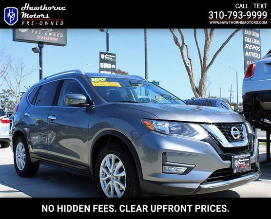 2017 Nissan Rogue 2017.5 FWD SV Gun Metallic for $0