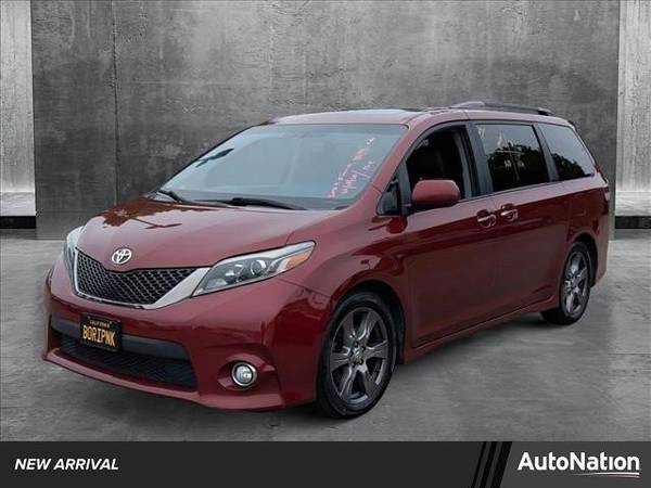 2017 Toyota Sienna SE Premium for $0 Build Credit, Poor