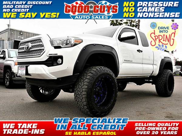 2017 Toyota Tacoma Access Cab TRD Sport for $0 Build