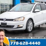 2017 Volkswagen Golf Highline for $0 Build Credit, Poor Credit,