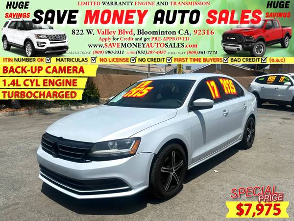 2017 Volkswagen Jetta Turbocharged 1.4L Backup Camera for $0 Build