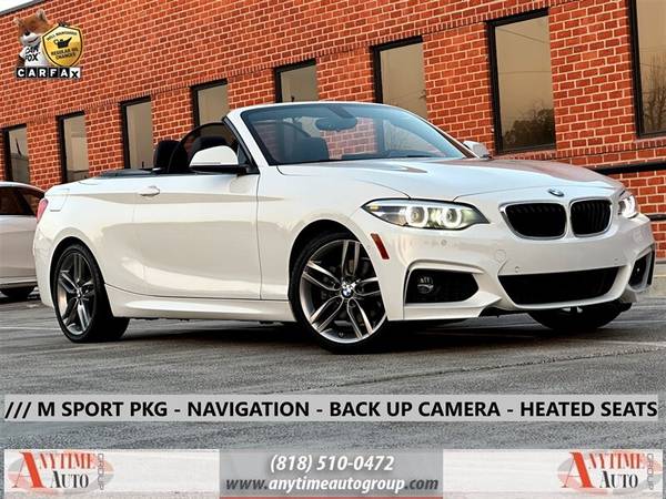 2018 BMW 230i M Sport Package for $0 Build Credit,