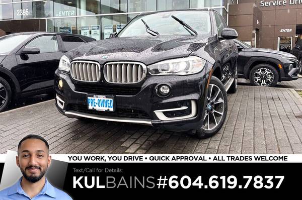 2018 BMW X5 xDrive35d AWD for $0 Build Credit, Poor