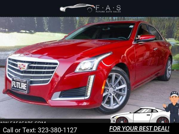 2018 Cadillac CTS Sedan Luxury AWD for $0 Build Credit,