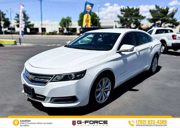 2018 Chevrolet Impala LT for $0 Build Credit, Poor Credit,