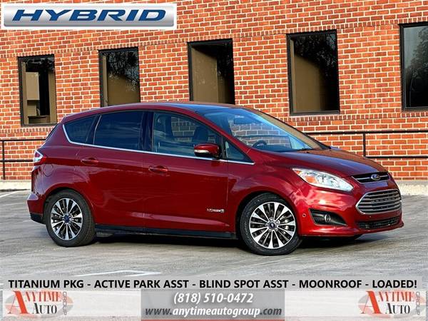 2018 Ford C-MAX Hybrid Titanium for $0 Build Credit, Poor