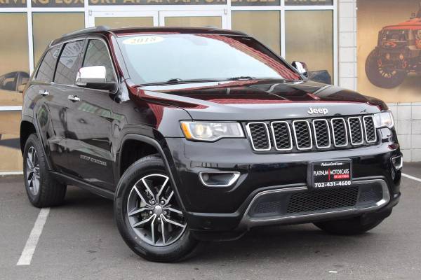 2018 Jeep Grand Cherokee Limited 4D Sport Utility for $0