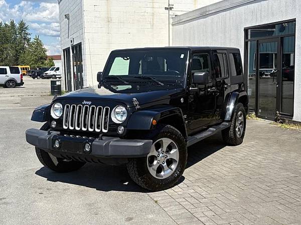 2018 Jeep Wrangler Unlimited Sahara 4X4 for $0 Build Credit,