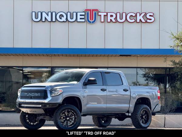 2018 Toyota Tundra TRD Off-Road 4x4 CrewMax Lifted for $0