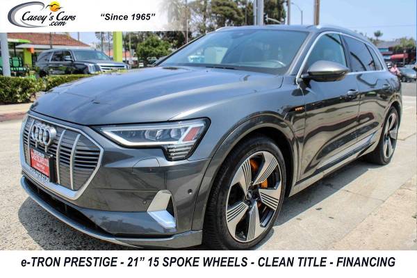 2019 Audi e-tron Prestige SUV for $0 Build Credit, Poor