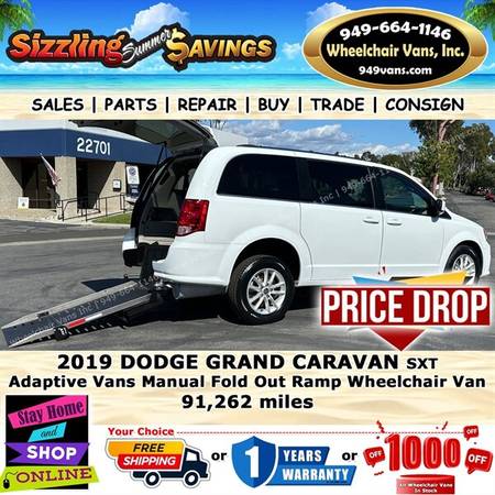 2019 Dodge Grand Caravan SXT for $0 Build Credit, Poor