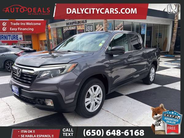 2019 Honda Ridgeline RT 4D Pickup 5 ft for $0