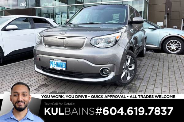 2019 Kia Soul EV Luxury for $0 Build Credit, Poor