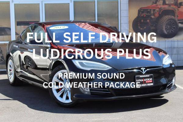 2019 Tesla Model S Performance Sedan for $0 Build Credit,