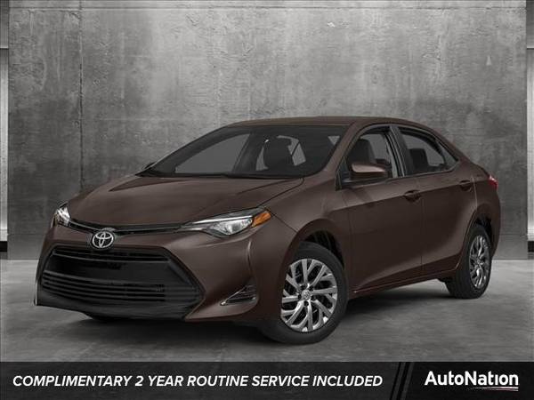2019 Toyota Corolla LE Sedan for $0 Build Credit, Poor