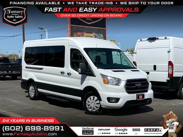 2020 Ford Transit T350 XLT 148" Med Roof for $0