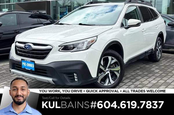 2020 Subaru Outback Limited AWD for $0 Build Credit, Poor