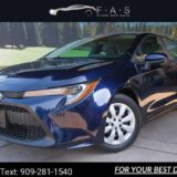 2020 Toyota Corolla LE Sedan for $0 Build Credit, Poor