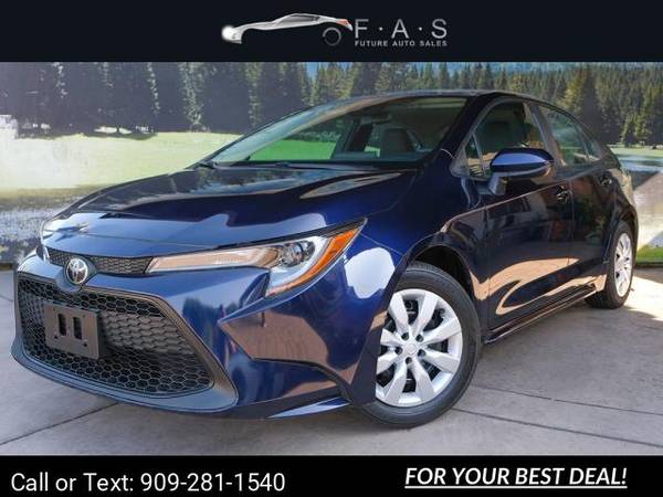 2020 Toyota Corolla LE Sedan for $0 Build Credit, Poor
