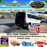 2021 Ford Transit Connect ADA Wheelchair Van for $0 Build