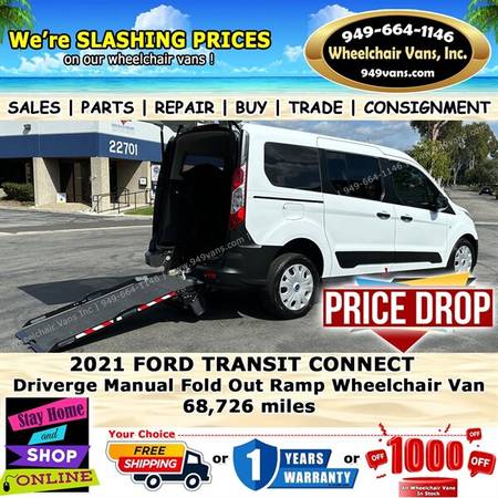 2021 Ford Transit Connect XL for $0 Build Credit, Poor