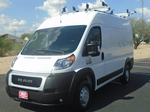 2021 RAM Promaster 1500 High Top Cargo Van for $0