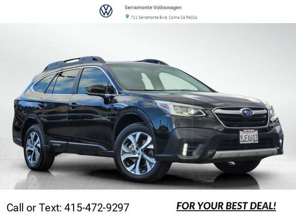 2021 Subaru Outback Limited SUV - Crystal Black Silica for
