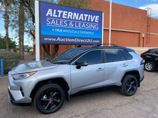 2021 Toyota RAV4 XSE Hybrid for $0 Build Credit, Poor
