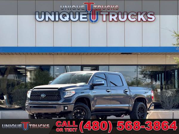 2021 Toyota Tundra Platinum CrewMax 4x4 for $0 Build Credit,