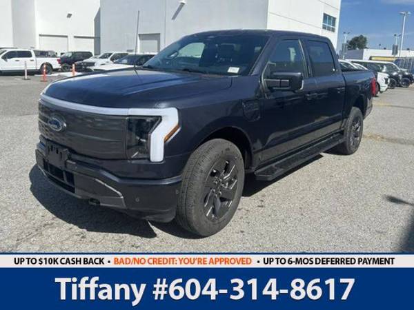 2022 Ford F-150 Lightning LARIAT 4X4 for $0 Build Credit,