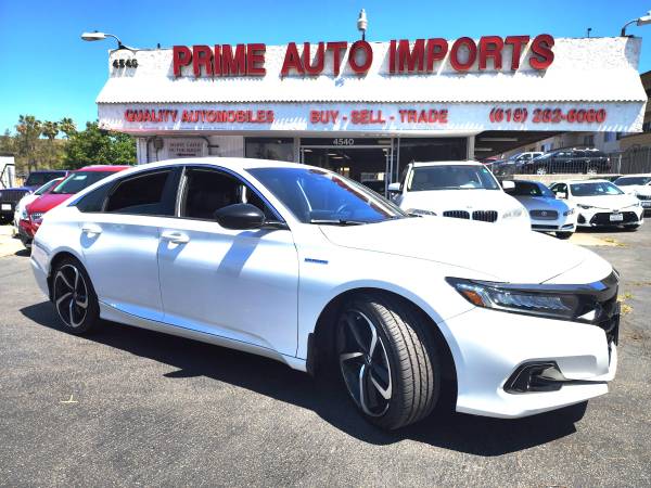 2022 Honda Accord Sport Hybrid for $0 Build Credit, Poor