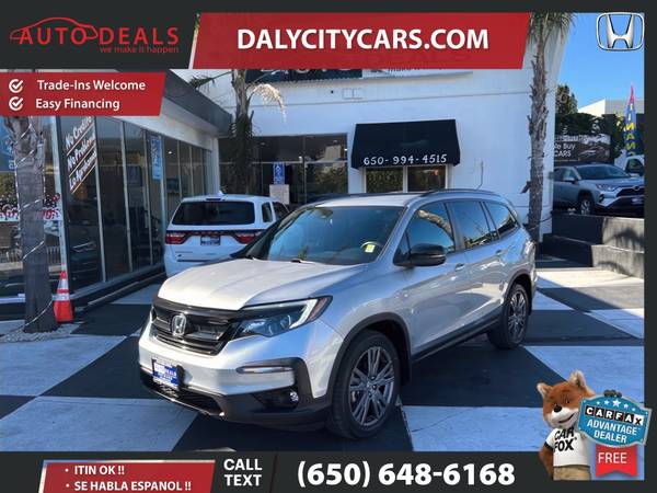 2022 Honda Pilot Sport 4D SUV for $0 Build Credit,