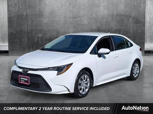 2022 Toyota Corolla LE Sedan for $0 Build Credit, Poor