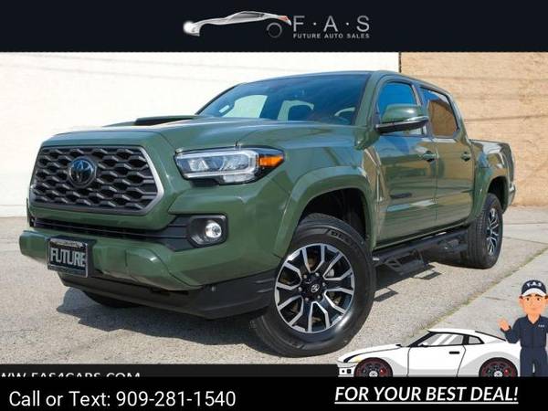 2022 Toyota Tacoma 2WD TRD Sport for $0 Build Credit,