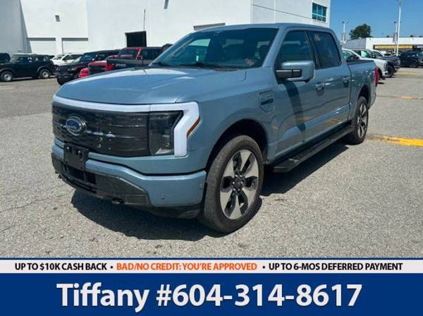 2023 Ford F-150 Lightning Platinum BEV for $0 Build Credit,