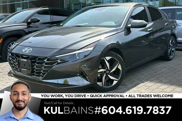 2023 Hyundai Elantra Hybrid Luxury for $0 Build Credit, Poor