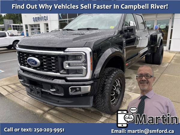 2024 F-450 Platinum Crew Cab Dually - 8ft Box for