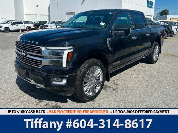 2024 Ford F-150 Platinum for $0 Build Credit, Poor Credit,